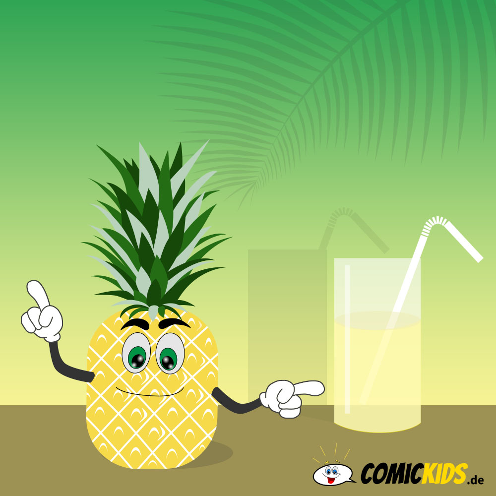 Mrs Ananas als Comicfigur
