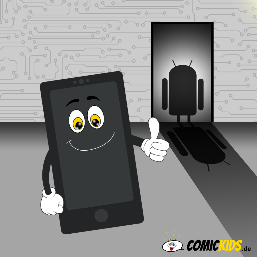 Smarty das Comic-Smartphone