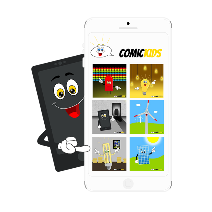 Smarty zeigt auf einem Handy sein Instagram Profil.